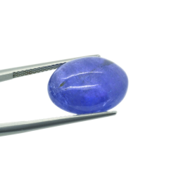 14.64ct Tanzanite Cabochon Oval Cut 16,26x12,43mm