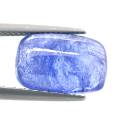 8.53ct Tanzanita Talla Cabujón Rectangular 15,09x9,83mm