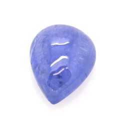 8.97ct Tanzanite Taglio Cabochon Goccia 14,98x11,71mm