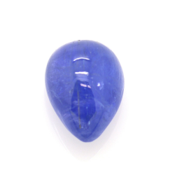 10.28ct Tanzanite Taglio Cabochon Goccia 14,44x10,43mm