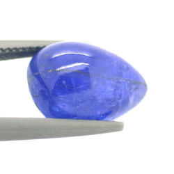 10.28ct Tanzanite Taglio Cabochon Goccia 14,44x10,43mm