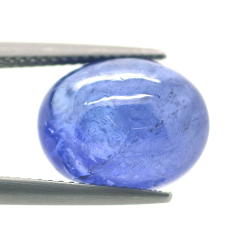 11.64ct Tanzanite Cabochon Oval Cut 13,97x11,06mm