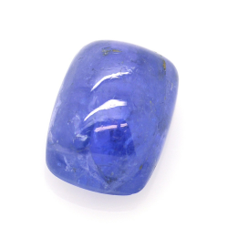 Cabochon rettangolare con tanzanite da 11,97 ct, 14,87 x 10,89 mm