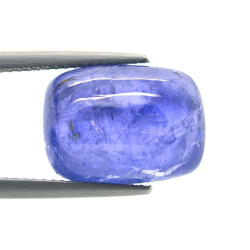 11.97ct Tanzanite Rectangular Cabochon Cut 14.87x10.89mm