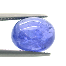 11.09ct Tanzanite Cabochon Oval Cut 13,38x10,71mm