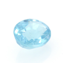 1.32ct Apatito Azul Neon Talla Ovalada