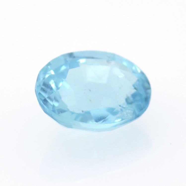 1.32ct Apatito Azul Neon Talla Ovalada