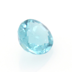 1.15ct Apatite Neon Blue Facetatto Ovale