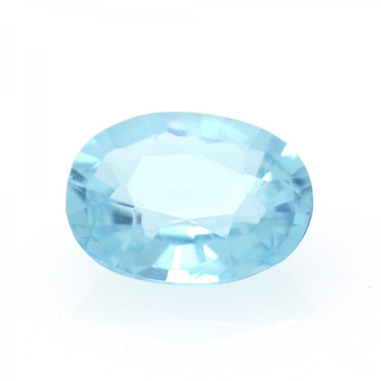 1.12ct Apatito Azul Neon Talla Ovalada