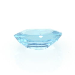 1.12ct Apatite Neon Blue Facetatto Ovale