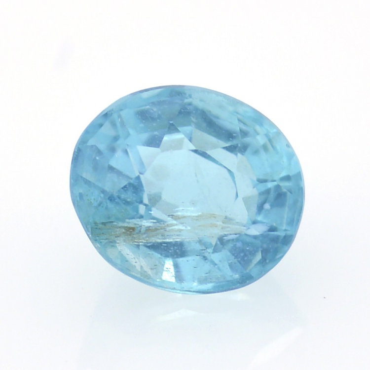 1.51ct Apatito Azul Neon Talla Ovalada