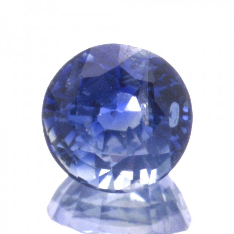 Zaffiro blu a taglio ovale da 1,29 ct, 6,16 x 4,20 mm