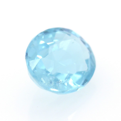 1.27ct Apatito Azul Neon Talla Ovalada