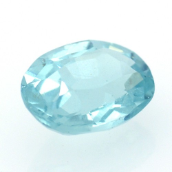 1.17ct Apatito Azul Neon Talla Ovalada