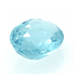 1.29ct Apatito Azul Neon Talla Ovalada