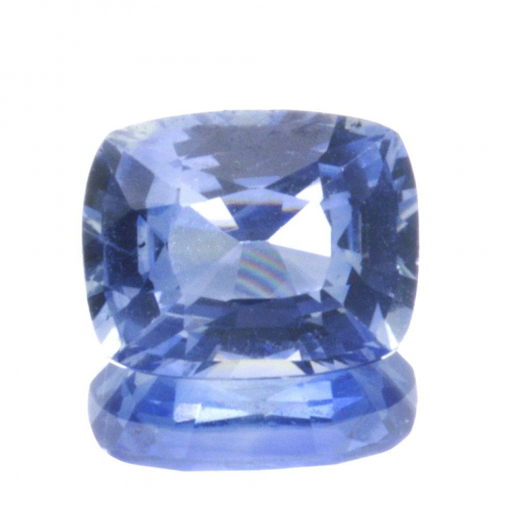 1,15 ct blauer Saphir im Kissenschliff, 6,60 x 5,24 mm