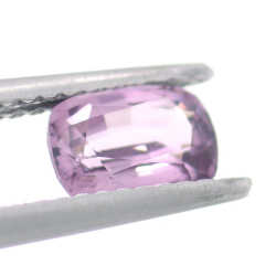 0.80ct Purpurspinell Kissen Schnitt