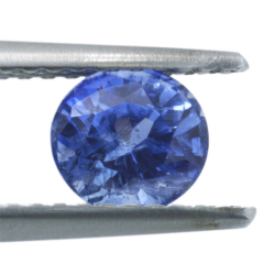 0.94ct.Blue Sapphire Round Cut 