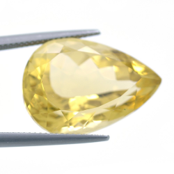 22.32ct Citrino Taglio Goccia