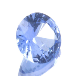 Saphir bleu 0,97 ct taille ovale 6,31x3,36 mm