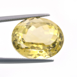 28.63ct Citrino Talla Ovalada