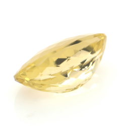 23.67ct Citrino Talla Ovalada con Damero