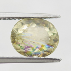 2.29ct Diaspore Oval Schnitt