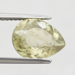 2.81ct Diaspore Taille Poire