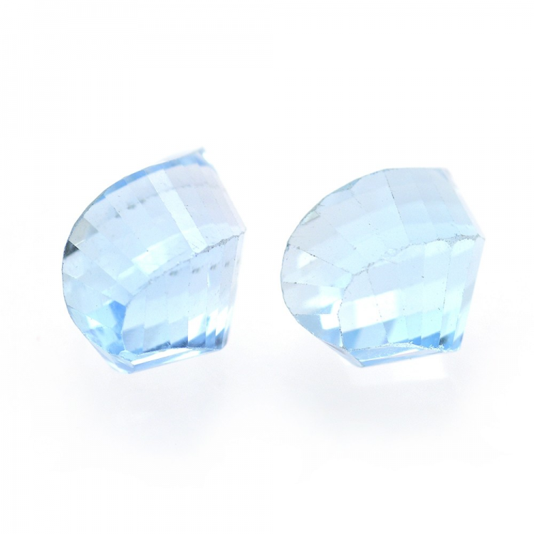 19.04ct Topazio Blu Taglio Fantasia