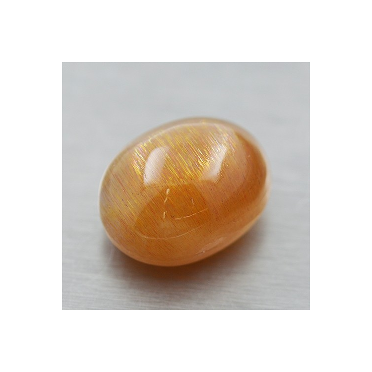 5.20ct Star Sunstone Cabochon Oval Cut