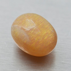 5.20ct Pietra Solare Stella Taglio Cabochon Ovale