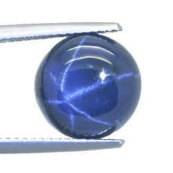 7.34ct Sapphire Cabochon Oval Cut 10.8x5.3mm