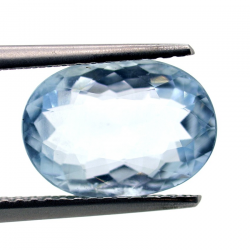 2.76ct Aquamarin Oval Schnitt