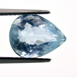 3.87ct Aguamarina Talla Pera