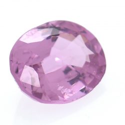 1.01ct Espinela Rosa Talla Ovalada